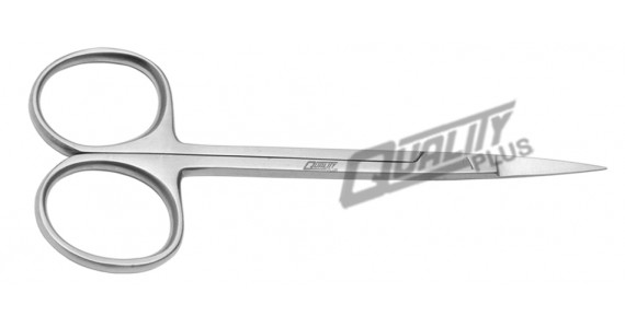 Supper Edge Iris Scissor Curved 11.5cm