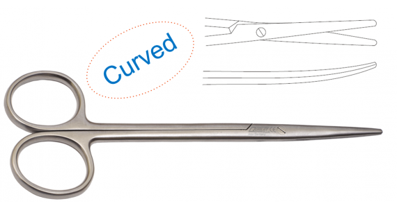 Super Metzenbaum Scissor CVD 14.5cm