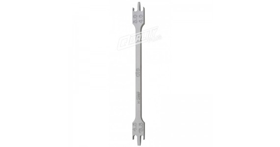 Aluminum Height Gauge Measures height of bracket placement from incisal edge. 3.5, 4.0, 4.5, and 5.0