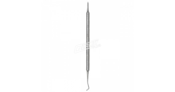 for placing and removing plastic ligatures. Reduces stress on newly bonded brackets during ligation.