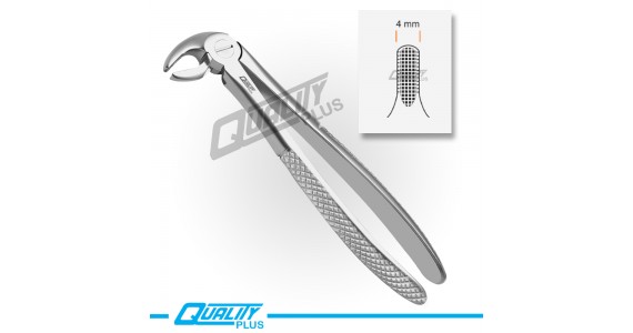 Fig: 13A Extraction Forceps English Pattern Serration