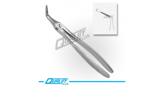 Fig: 46LX Extraction Forceps English Pattern Serration