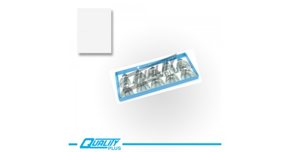 Set of 10.pcs Dental Impression Trays Perforated