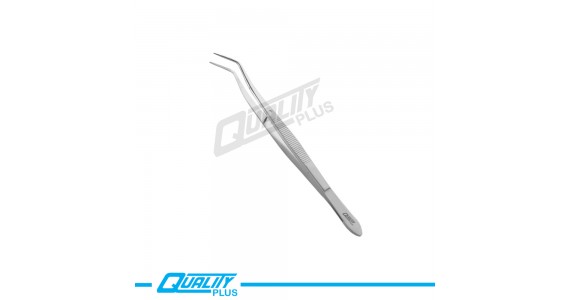 Angled Tweezers 15cm