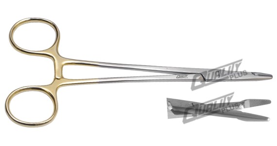 Olsen Hegar Needle Holder TC 13,16.5cm