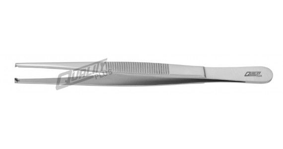 Dressing forceps 1X2 Teeth 13cm
