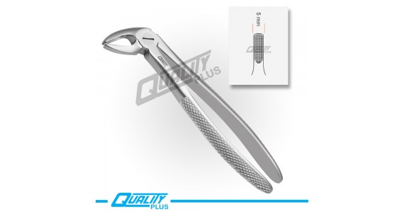 Fig: 4 Extraction Forceps English Pattern Serration