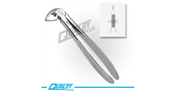 Fig: 33A Extraction Forceps English Pattern Serration