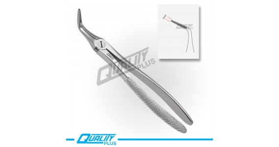 Fig: 46L Extraction Forceps English Pattern Serration