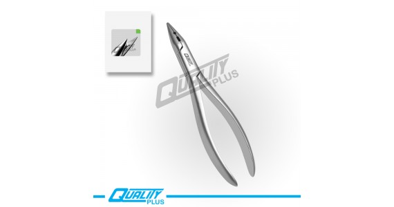 Universal General Use Plier Both Tips are serrated. Bends hardwire