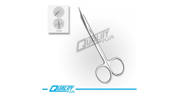 Surgical scissors, STEVENS, 11.5 cm, sharp-sharp, curved