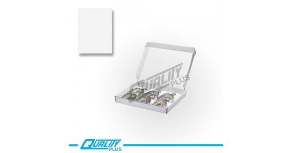 Set of 6.pcs Dental Impression Trays Perforated 